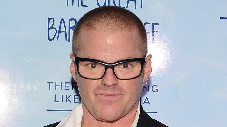 Heston Blumenthal close up