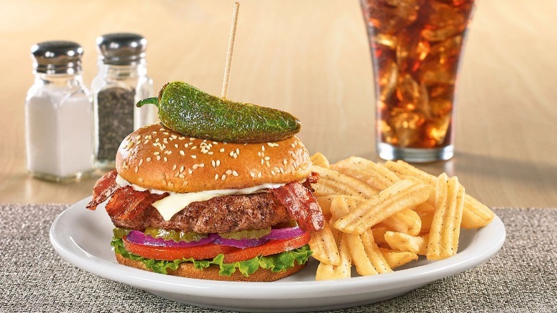 Jala-Bac Burger from Denny's