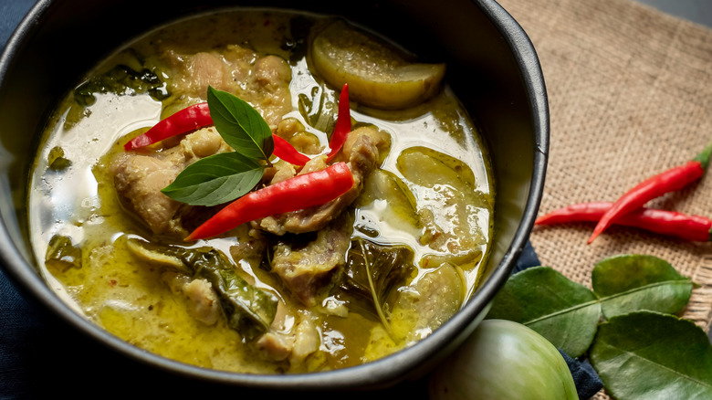 thai green curry