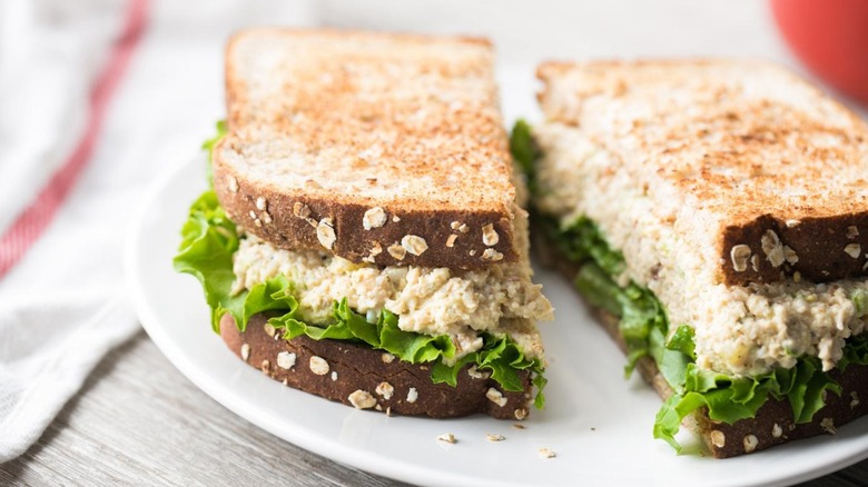 Chick-fil-A chicken salad sandwich