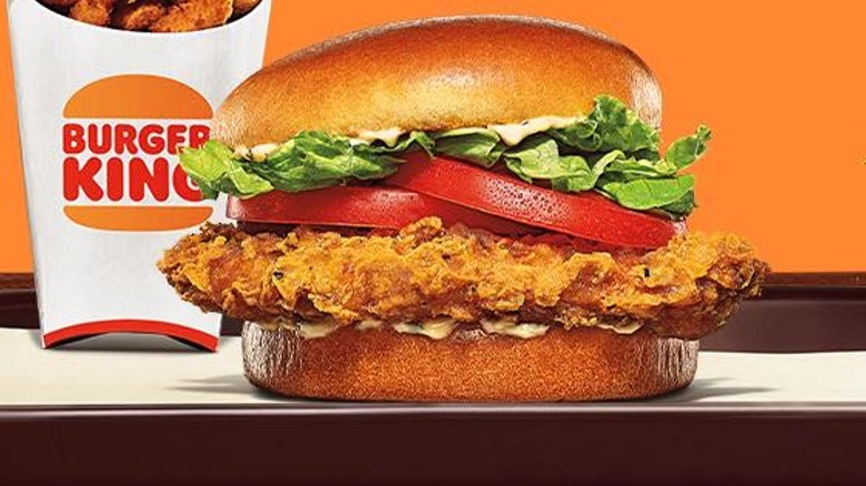 Burger King Royal Crispy sandwich