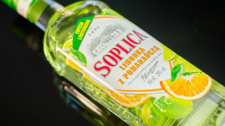 citrus-flavored Polish vodka