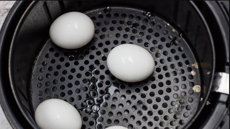 Eggs in the air fryer 