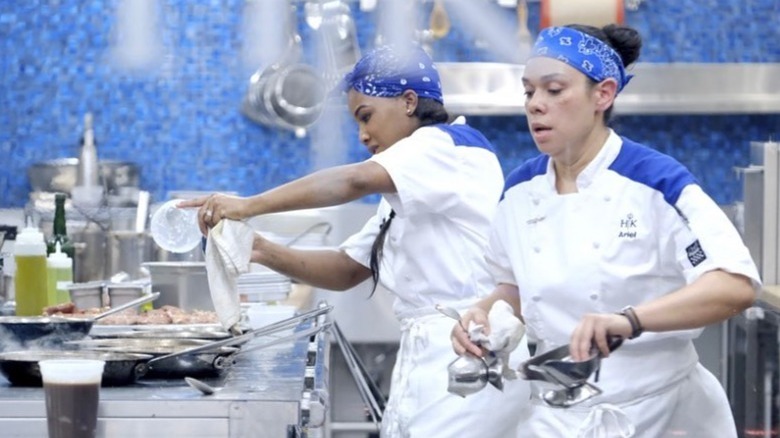 Ariel Fox on "Hell's Kitchen"