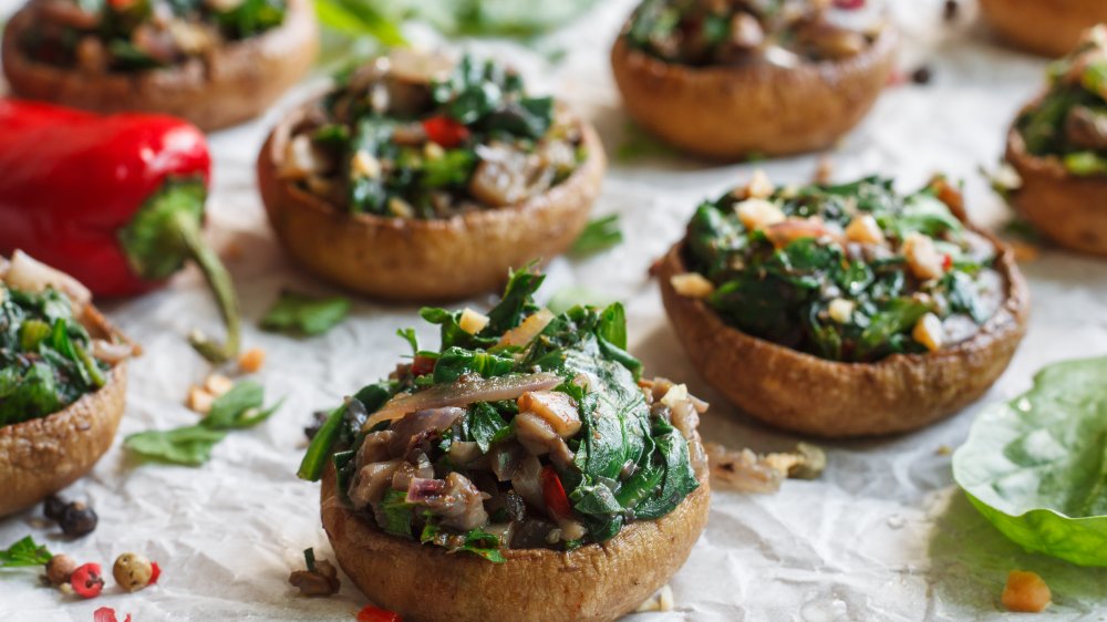 Stuffed mushrooms