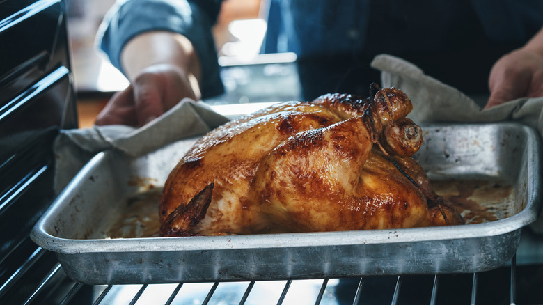 roast chicken in oven