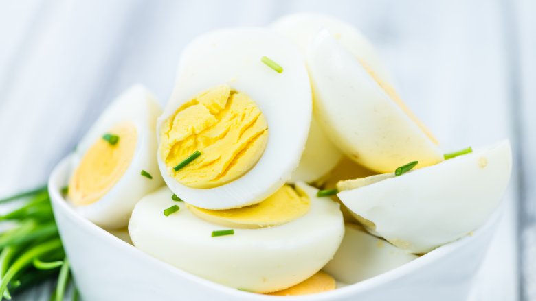 hard boiled eggs