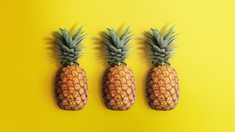 yellow pineapple