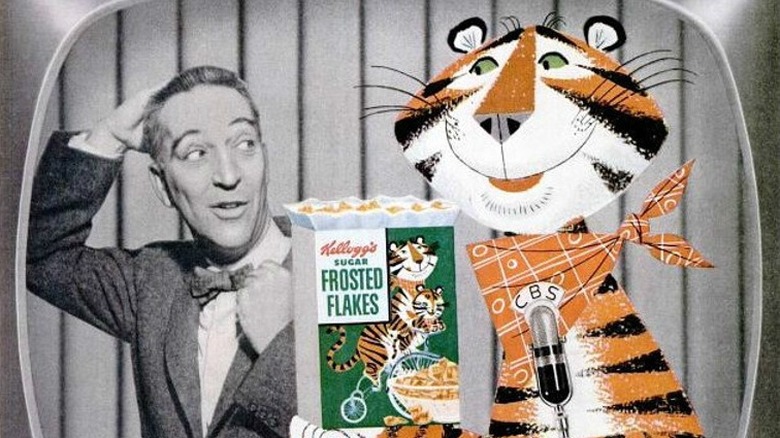 1950s Tony the Tiger in an ad