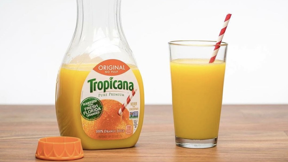 Tropicana orange juice