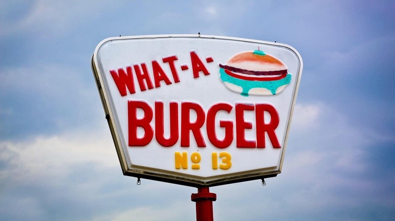 What-A-Burger sign