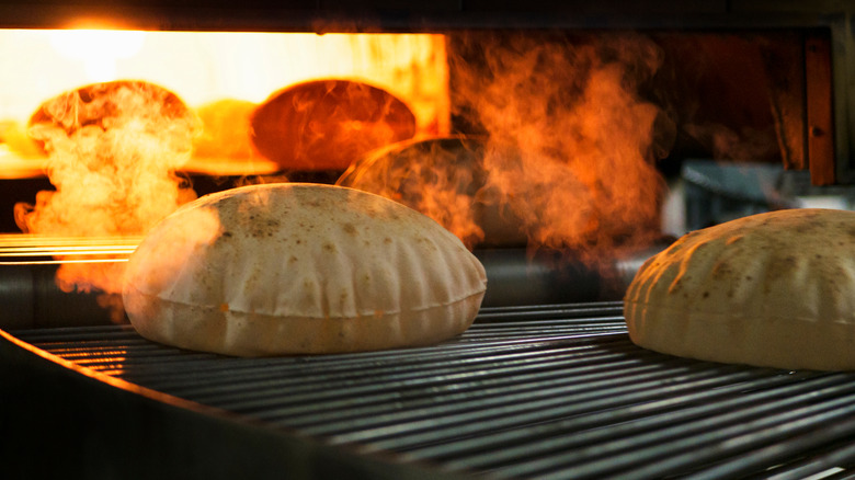 Bread in Oven