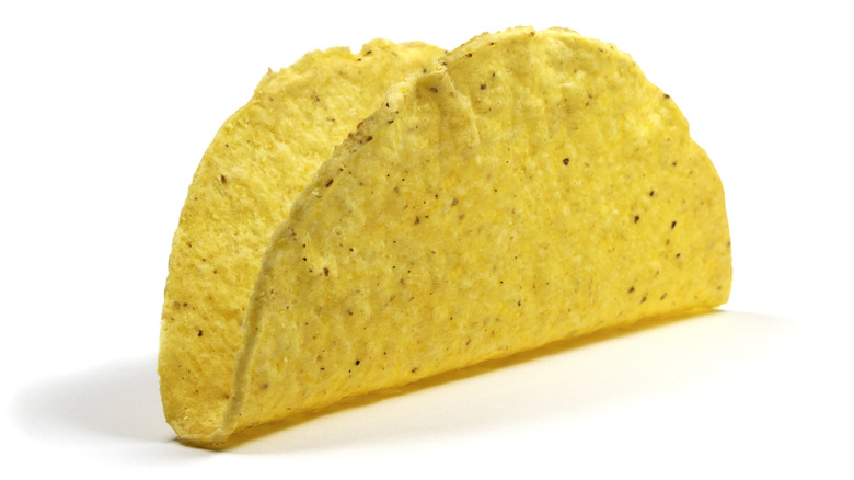 Hard taco shell