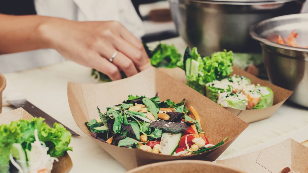 Order delivery from a local restaurant