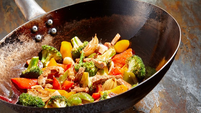 Huge Mistakes You're Making With Your Wok