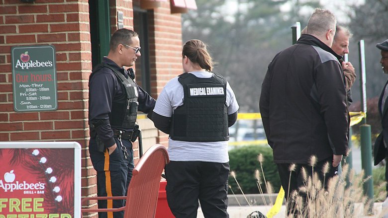 Lawrence Applebee's crime scene