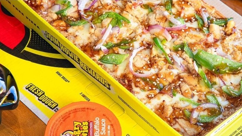 Asian Chicken Flatbread in box 