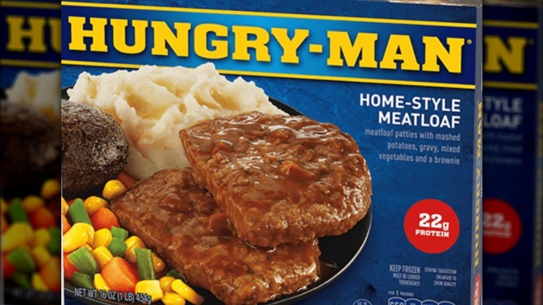 Hungry-Man Home-Style Meatloaf meal