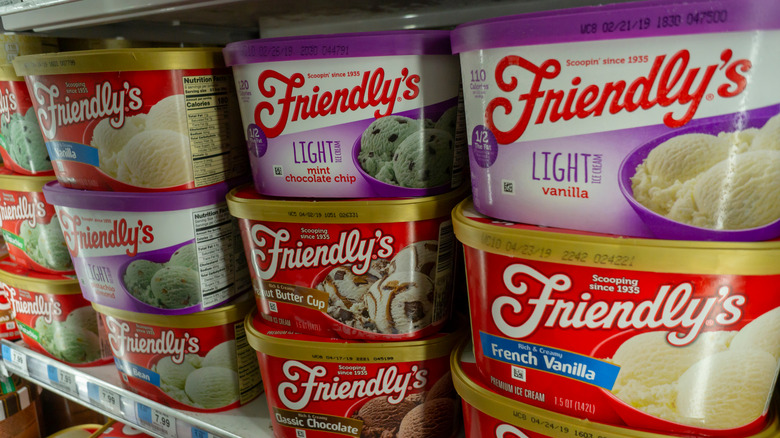 friendly's ice cream tubs