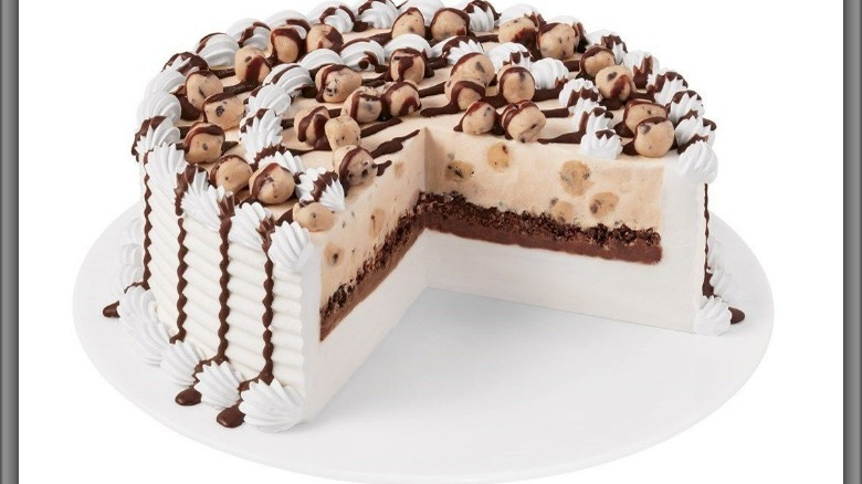 Dairy Queen's Chocolate Chip Cookie Dough Blizzard Cake