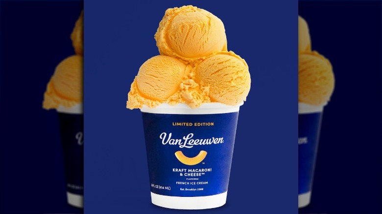 Van Leeuwen Kraft Mac and Cheese ice cream