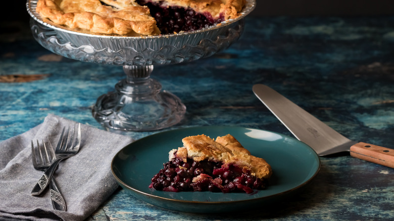 Saskatoon Berry Pie