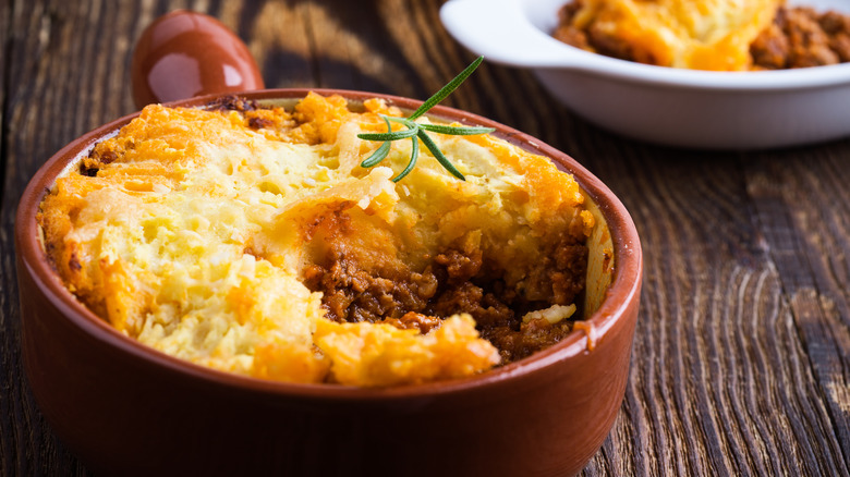 individual shepherd's pie