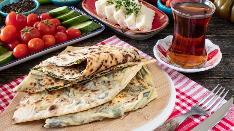 Gözleme spread 