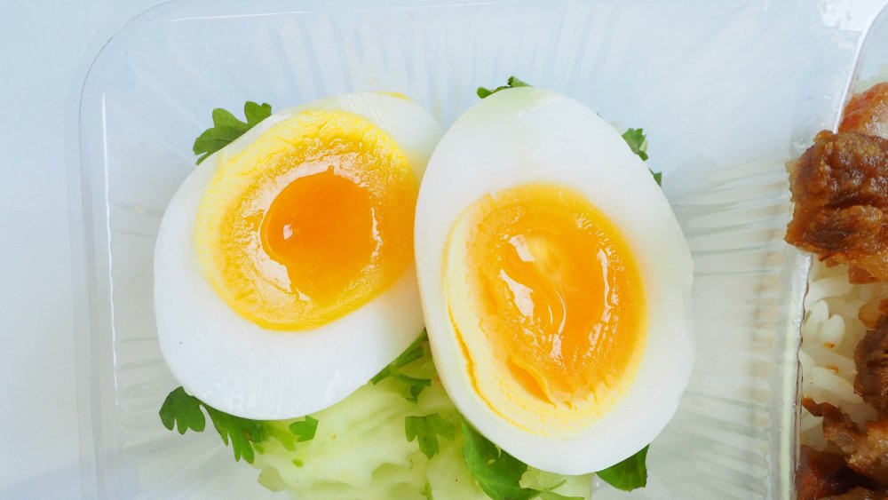 soft egg yolk