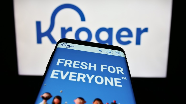 Kroger website and app