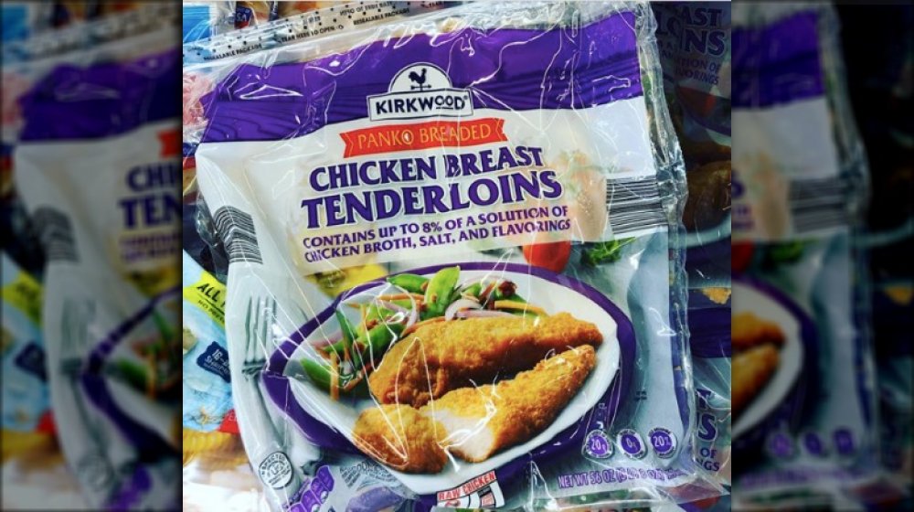 Purple bag chicken from Aldi