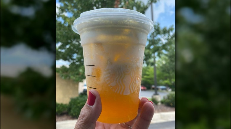 Starbucks Dole Whip drink