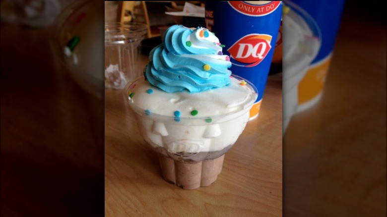 Dairy Queen cupcake