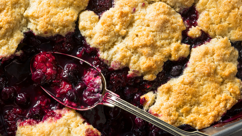 Berry cobbler