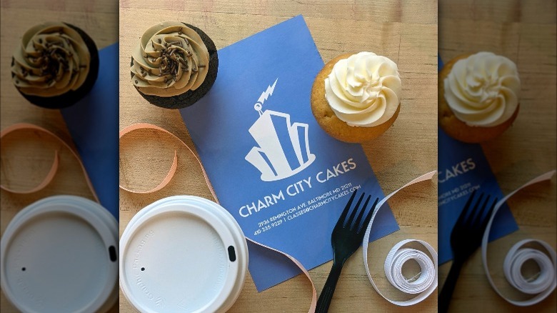 cupcakes from Charm City Cakes