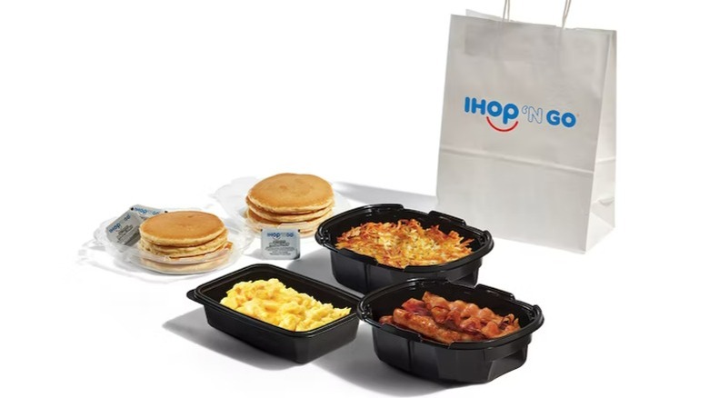 An IHOP 'N GO meal