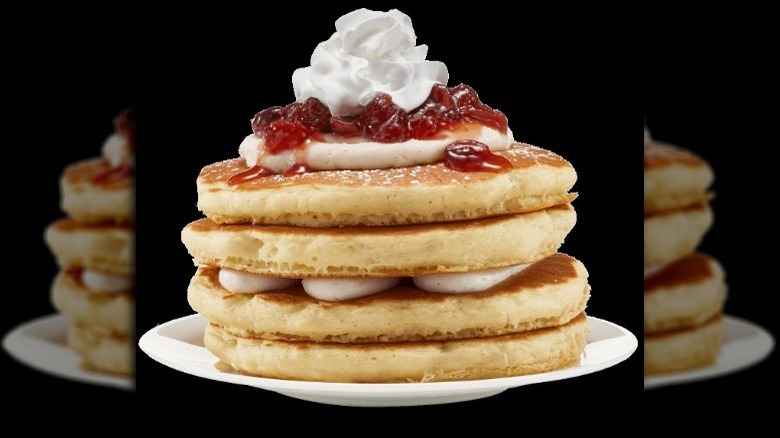 IHOP cranberry pancakes