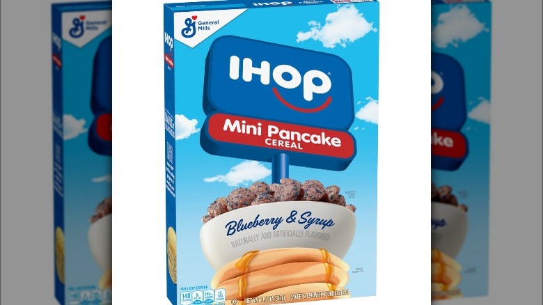 Box of IHOP Mini Pancake Cereal