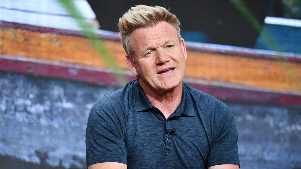 Gordon Ramsay talking