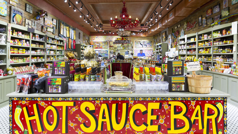 Hot Sauce Bar in New Orleans