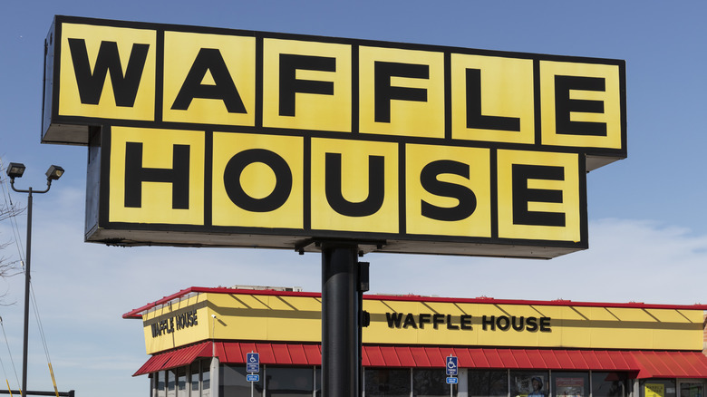 waffle house sign