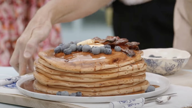 pancakes on "The Great American Baking Show"