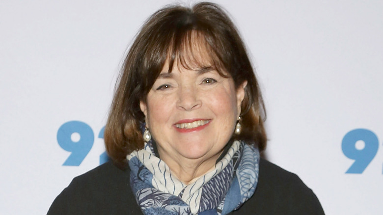 Ina Garten wearing a scarf