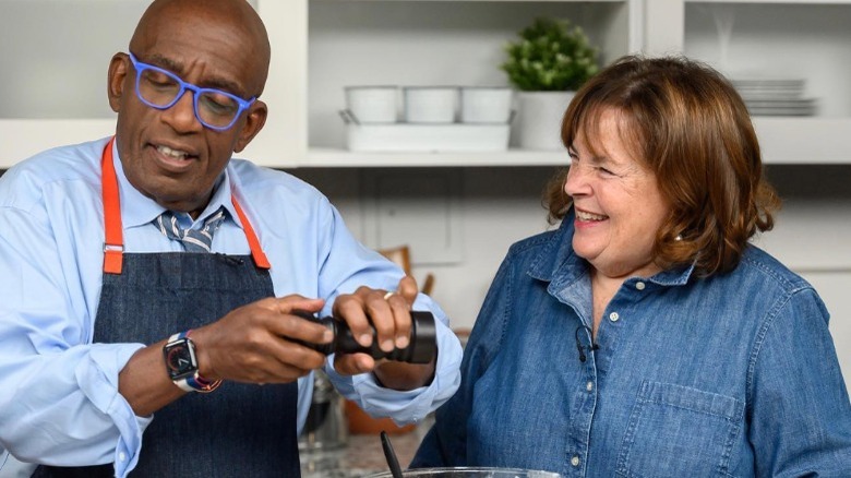 Al Roker and Ina Garten