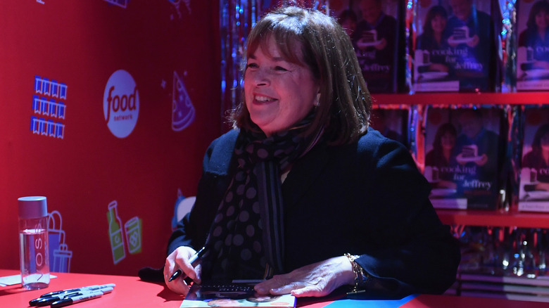 Ina Garten at book signing