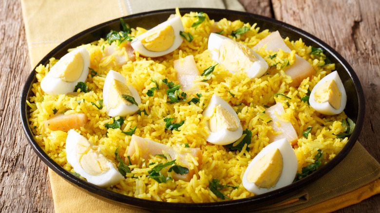 Bowl of kedgeree