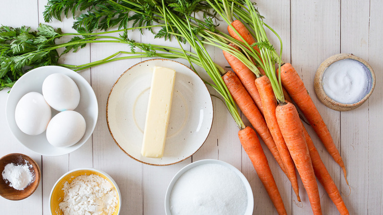 carrot soufflé ingredients