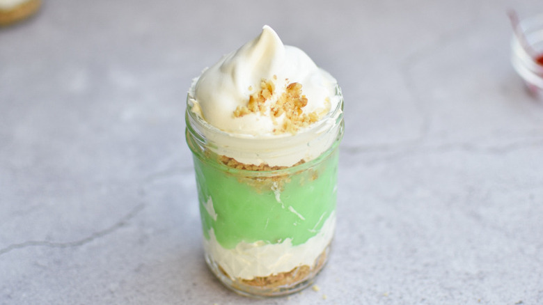 individual pistachio torte dessert cups