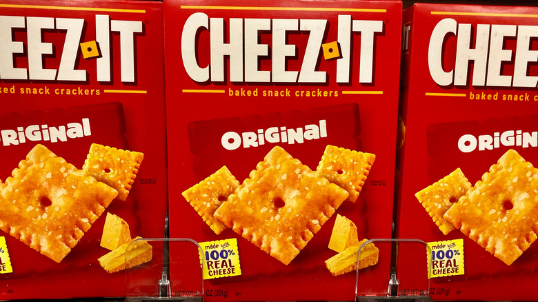 boxes of Cheez-Its