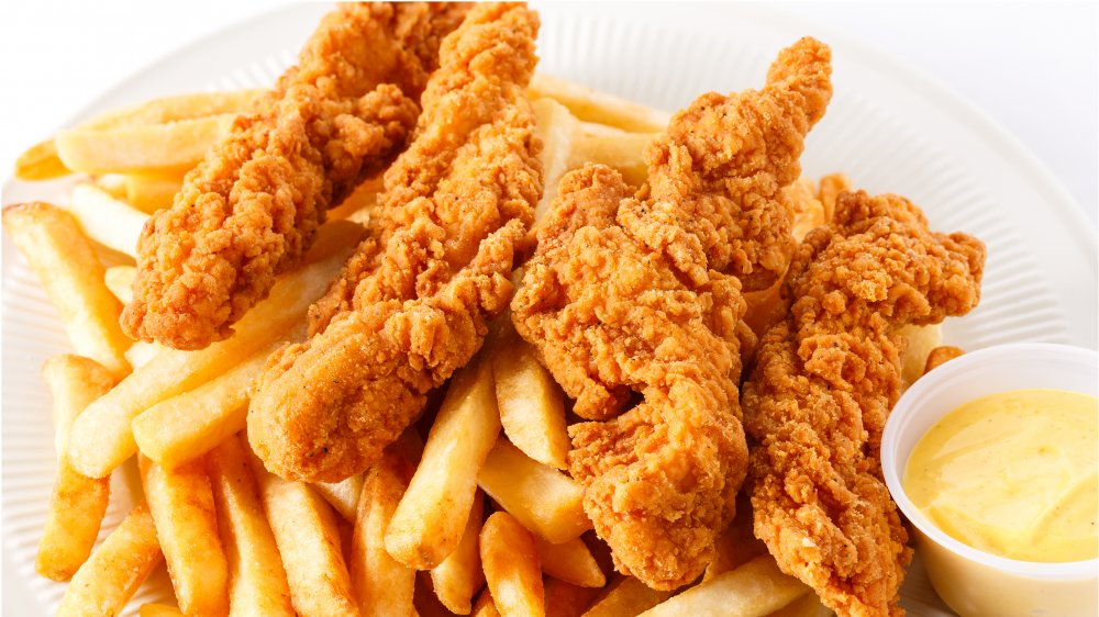 trans fats in chicken tenders